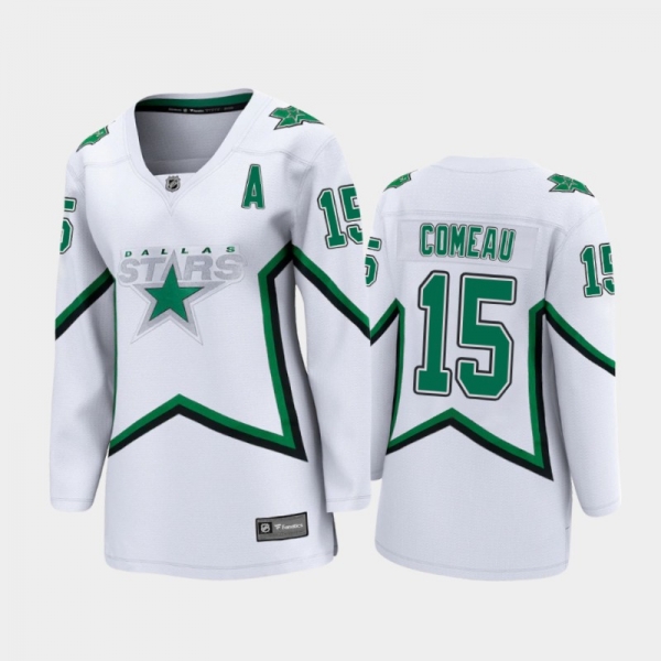 Women Dallas Stars Blake Comeau #15 2021 Special Edition Jersey - White