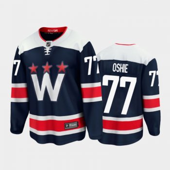 Men's Washington Capitals T.J. Oshie #77 Alternate Navy 2020-21 Premier Player Jersey