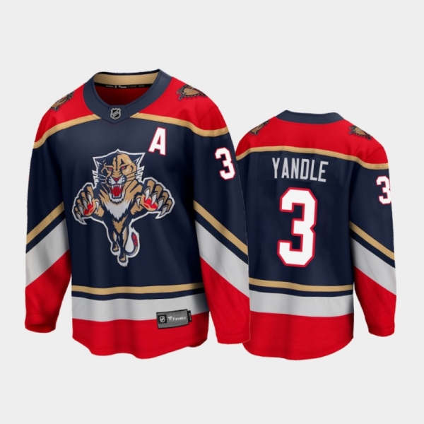 Men's Florida Panthers Keith Yandle #3 Special Edition Blue 2021 Jersey