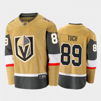 Vegas Golden Knights Alex Tuch #89 Alternate Gold 2020-21 Premier Jersey