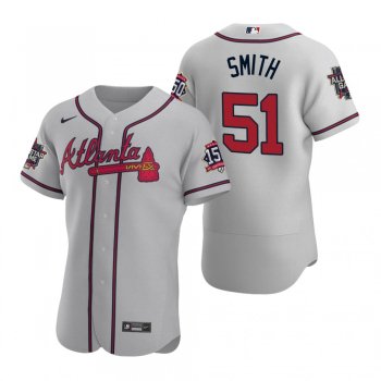 Atlanta Braves Will Smith Gray 2021 MLB All-Star Game Authentic Jersey