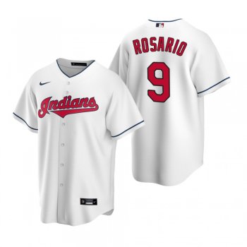 Cleveland Indians Eddie Rosario Nike White Replica Home Jersey