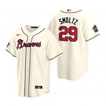 Atlanta Braves John Smoltz Cream 2021 MLB All-Star Game Replica Jersey