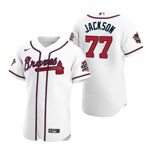 Atlanta Braves Luke Jackson White 2021 MLB All-Star Game Authentic Jersey