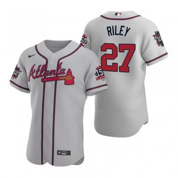 Atlanta Braves Austin Riley Gray 2021 MLB All-Star Game Authentic Jersey