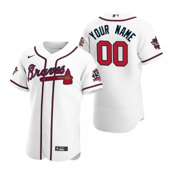 Atlanta Braves Custom White 2021 MLB All-Star Game Authentic Jersey