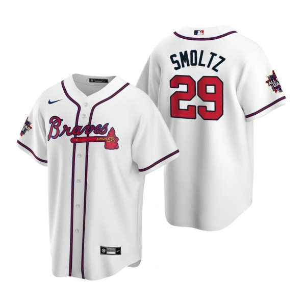 Atlanta Braves John Smoltz White 2021 MLB All-Star Game Replica Jersey