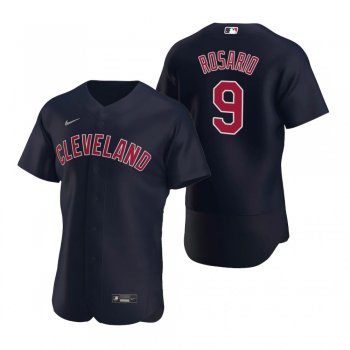 Men's Cleveland Indians Eddie Rosario Nike Navy Authentic Alternate Jersey