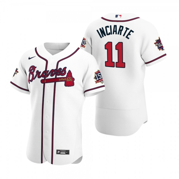 Atlanta Braves Ender Inciarte White 2021 MLB All-Star Game Authentic Jersey