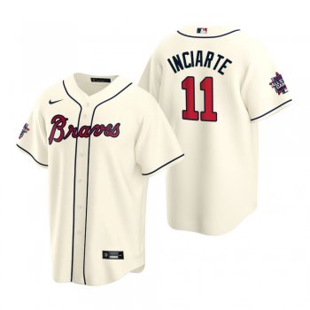 Atlanta Braves Ender Inciarte Cream 2021 MLB All-Star Game Replica Jersey