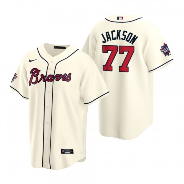 Atlanta Braves Luke Jackson Cream 2021 MLB All-Star Game Replica Jersey