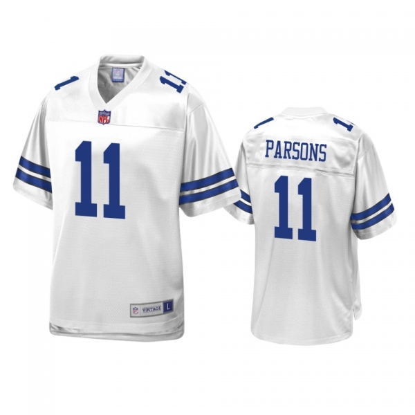 Dallas Cowboys Micah Parsons White Pro Line Jersey - Men's