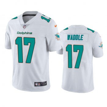 Miami Dolphins Jaylen Waddle White Vapor Limited Jersey