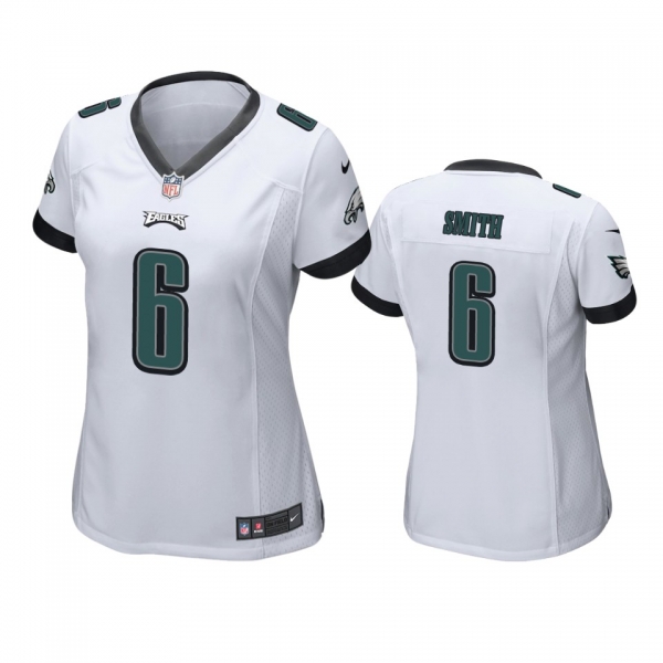 Women's Philadelphia Eagles DeVonta Smith White Game Jersey