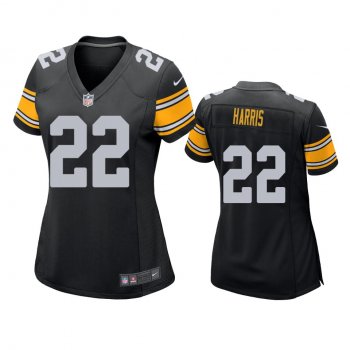 Women's Pittsburgh Steelers Najee Harris Black Game Jersey