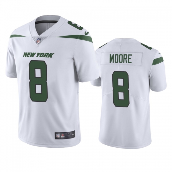 New York Jets Elijah Moore White Vapor Limited Jersey