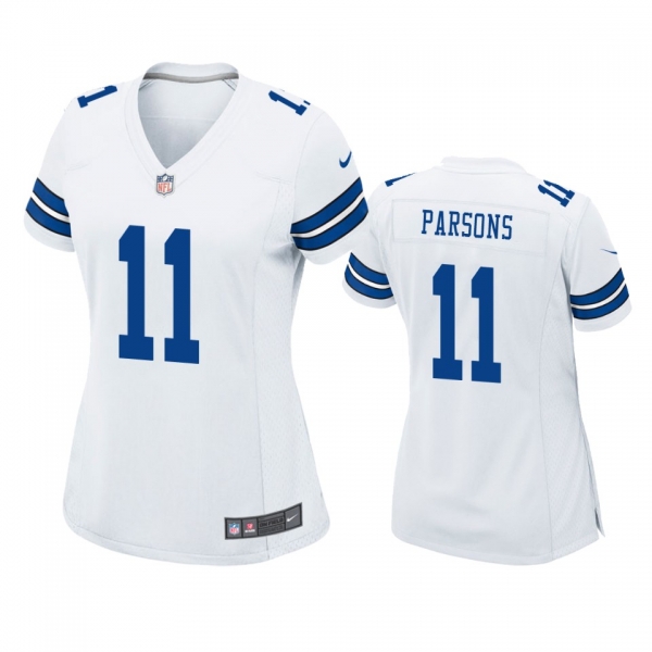 Women's Dallas Cowboys Micah Parsons White Game Jersey