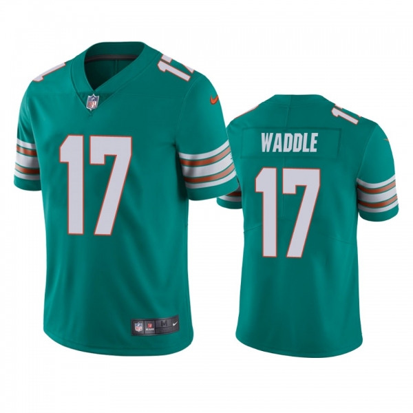 Miami Dolphins Jaylen Waddle Aqua Vapor Limited Jersey