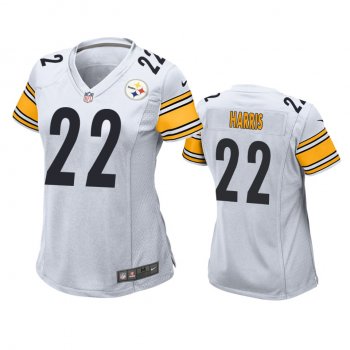 Women's Pittsburgh Steelers Najee Harris White Game Jersey