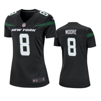 Women's New York Jets Elijah Moore Black Game Jersey