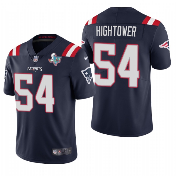 Dont'a Hightower New England Patriots Super Bowl LI Patch Navy Vapor Limited Jersey