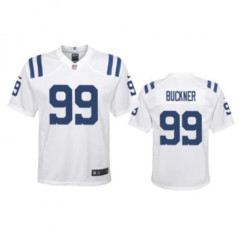 Youth Indianapolis Colts DeForest Buckner White 2020 Game Jersey