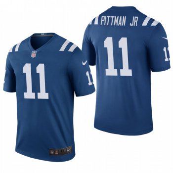 Michael Pittman Jr. Indianapolis Colts Blue Color Rush Legend Jersey 2020 NFL Draft