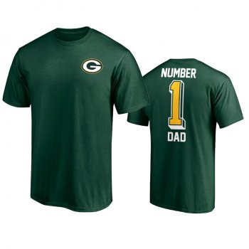 Green Bay Packers Dad Green 2021 Fathers Day T-Shirt