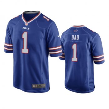 Buffalo Bills Dad Royal 2021 Fathers Day Game Jersey