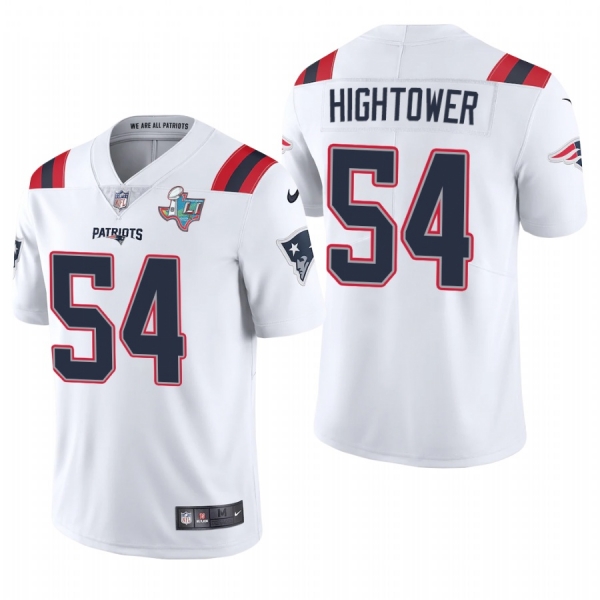 Dont'a Hightower New England Patriots Super Bowl LI Patch White Vapor Limited Jersey