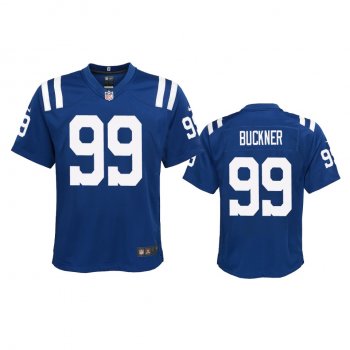 Youth Indianapolis Colts DeForest Buckner Royal 2020 Game Jersey