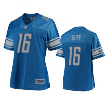 Women's Detroit Lions Jared Goff Blue Pro Line Jersey