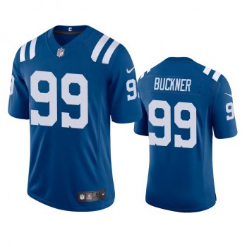 Indianapolis Colts DeForest Buckner Royal 2020 Vapor Limited Jersey - Men's