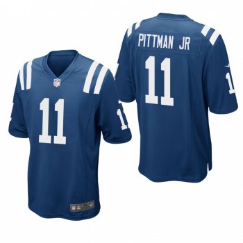 Michael Pittman Jr. Indianapolis Colts Blue 35th Anniversary Jersey 2020 NFL Draft