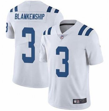 Nike Colts 3 Rodrigo Blankenship White Vapor Untouchable Limited Jersey