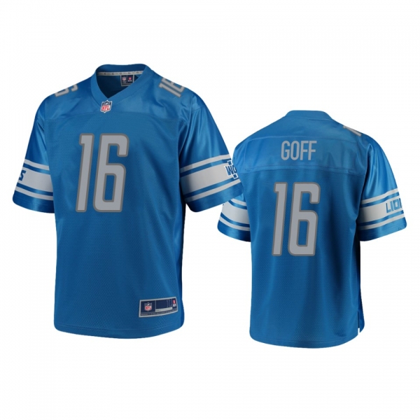 Detroit Lions Jared Goff Blue Pro Line Jersey - Men's