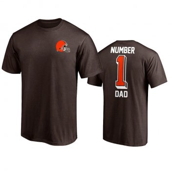 Cleveland Browns Dad Brown 2021 Fathers Day T-Shirt