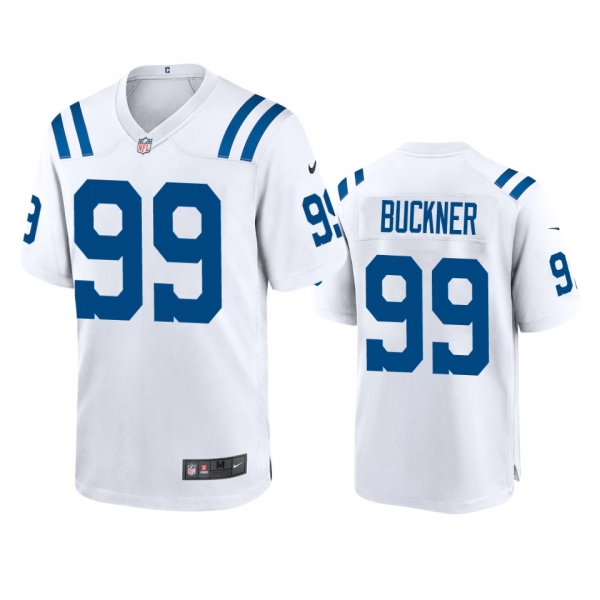 Indianapolis Colts DeForest Buckner White 2020 Game Jersey