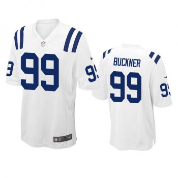 Indianapolis Colts DeForest Buckner White Game Jersey