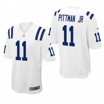 Michael Pittman Jr. #11 Colts White 2020 NFL Draft Game Jersey