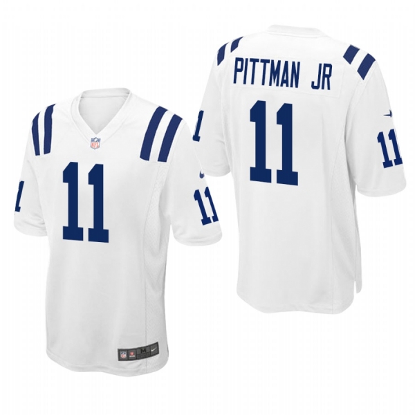 Michael Pittman Jr. #11 Colts White 2020 NFL Draft Game Jersey