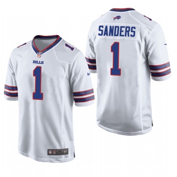 Buffalo Bills Emmanuel Sanders White Game Jersey