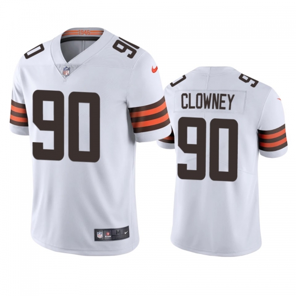 Jadeveon Clowney Cleveland Browns White Vapor Limited Jersey