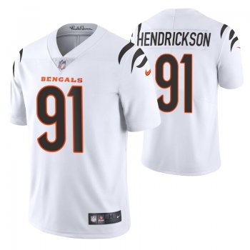 Nike 2021 Cincinnati Bengals #91 Trey Hendrickson Vapor Limited White Jersey