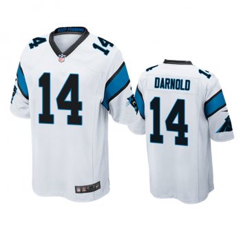 Carolina Panthers Sam Darnold White Game Jersey