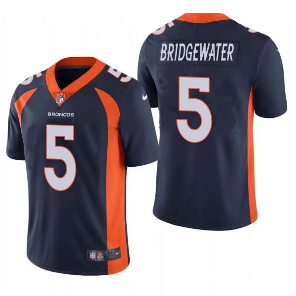 Teddy Bridgewater Denver Broncos Navy Vapor Limited Jersey