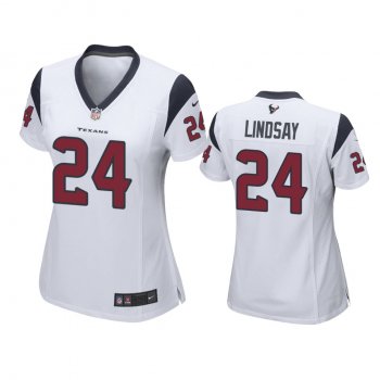 Women's Houston Texans Phillip Lindsay White Game Jersey