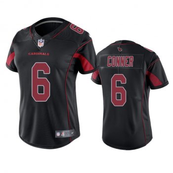 Women's Arizona Cardinals James Conner Black Color Rush Limited Jersey