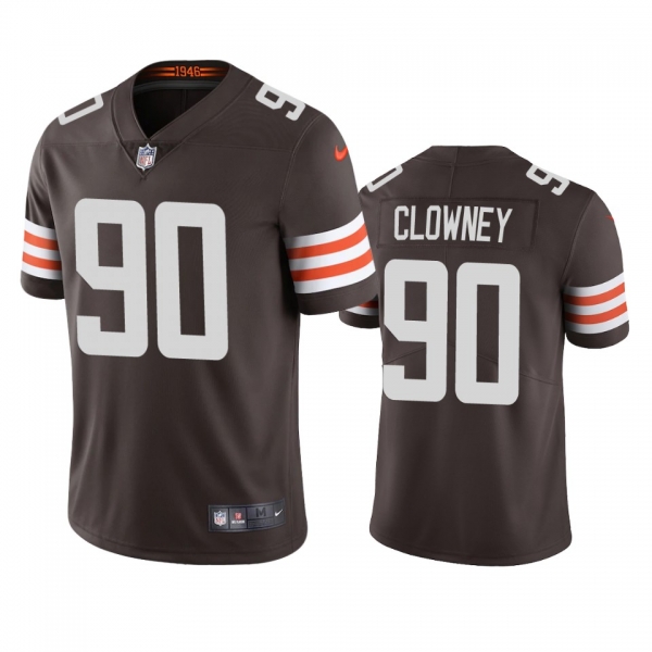 Jadeveon Clowney Cleveland Browns Brown Vapor Limited Jersey