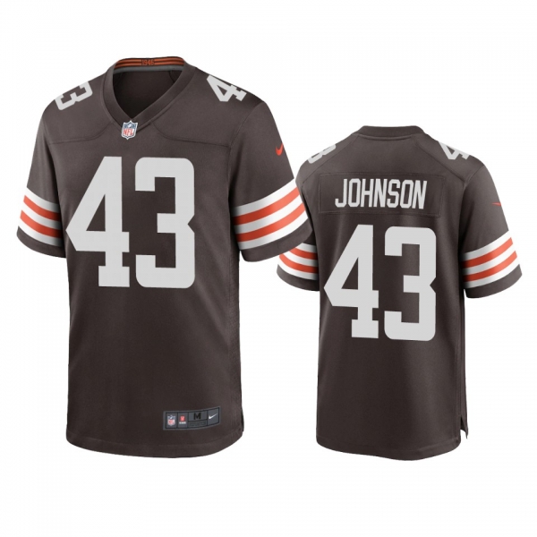 Cleveland Browns John Johnson Brown Game Jersey